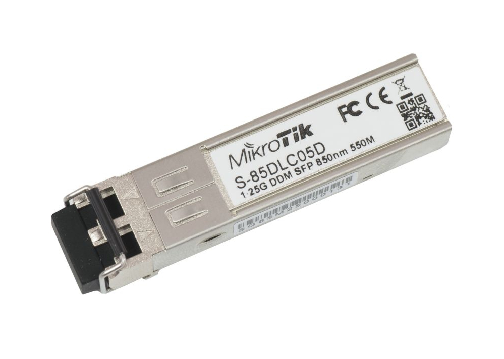 Mikrotik S-85DLC05D Network Transceiver Module 1250 Mbit/s SFP 850 nm